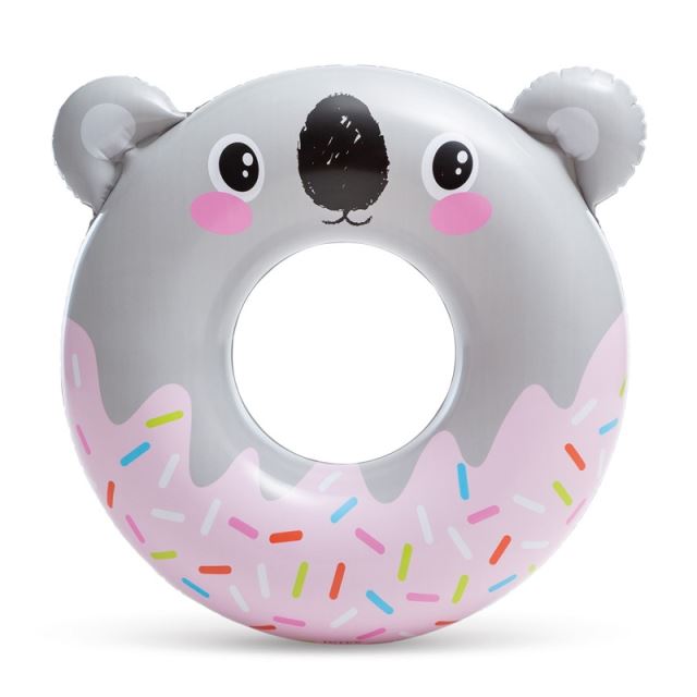 Intex 59266 Kruh plávací Koala sivá