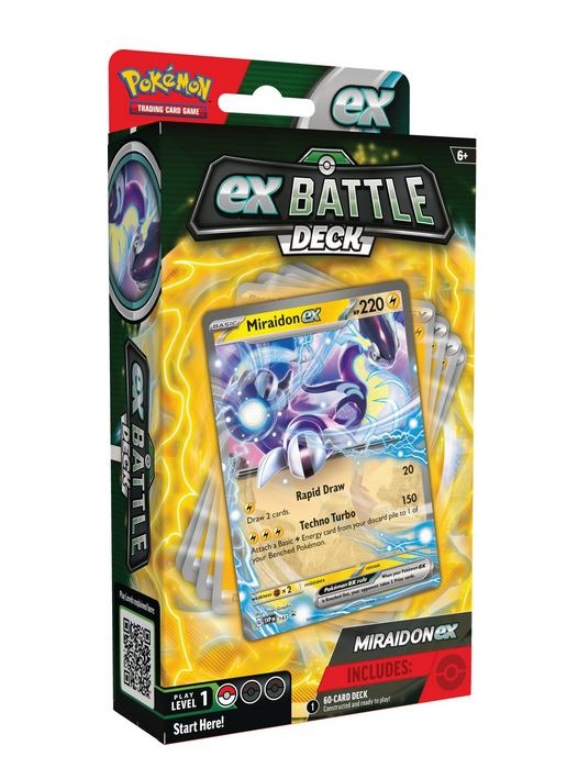 Pokémon tcg: ex battle deck - miraidon