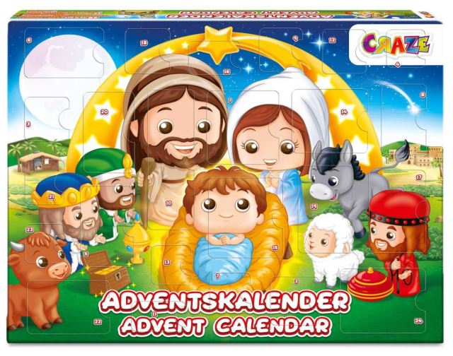 CRAZE Adventný kalendár BETLIEM