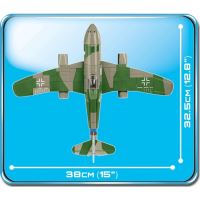 COBI 5717 World War II Nemecké prúdové lietadlo Messeschmitt ME 262A -1A (3)