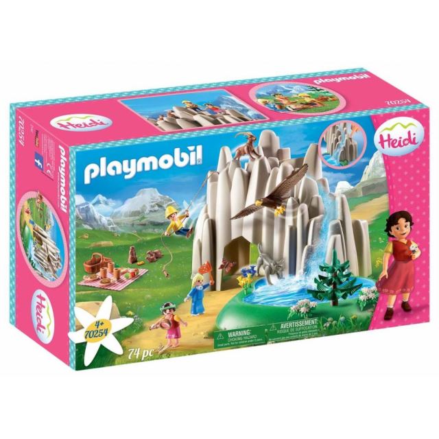 Playmobil 70254 Jezerní louka s Heidi, Petrem a Klárou