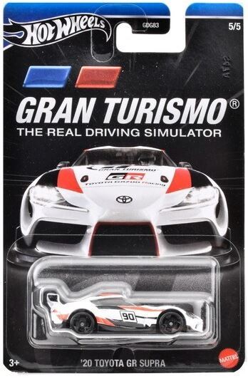 Mattel HW GRAN TURISMO 20 Toyota GR Supra 5/5