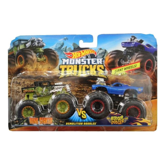 Hot Wheels® Monster Trucks Bone Shaker vs Rodger Dodger, Mattel GLM91