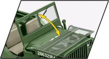 Cobi 2805 Willys MB s dělem M2, 1:12 (5)