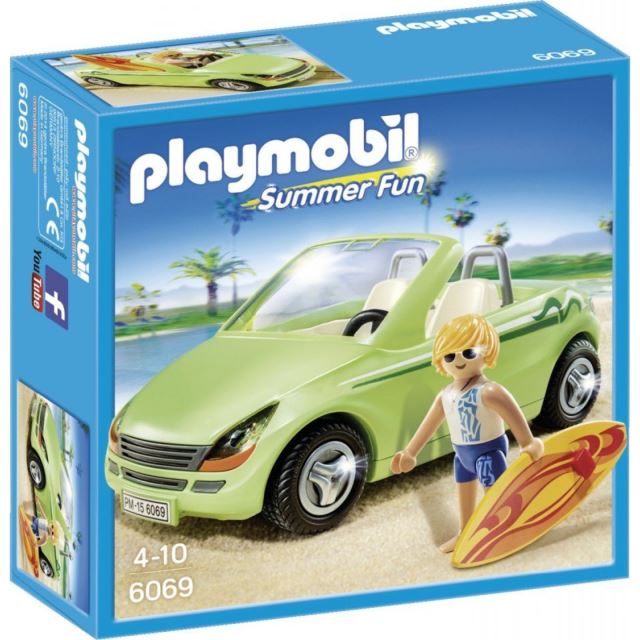 Playmobil 6069 Surfař s kabrioletem