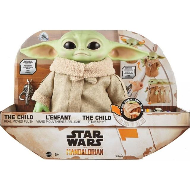 Mattel Star Wars Mandalorian Baby Yoda na dálkové ovládání, GWD87