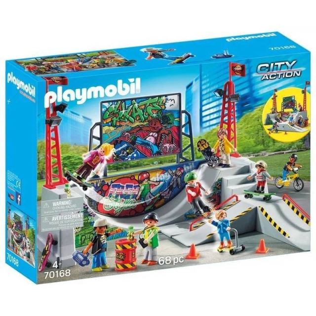 Playmobil 70168 Skatepark s rampou