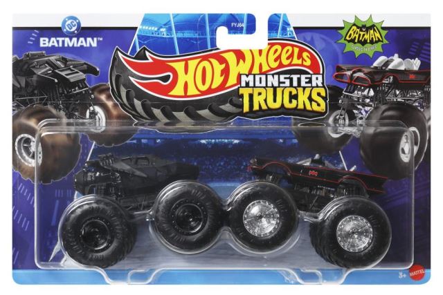 Hot Wheels® Monster Trucks BATMAN a BATMAN, Mattel JCC80
