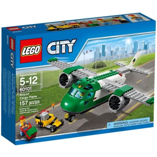 LEGO CITY 60101 Letiště – Nákladní letadlo