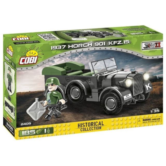 Cobi 2405 II WW 1937 Horch 901 Kfz. 15, 1:35, 185 k, 1 f