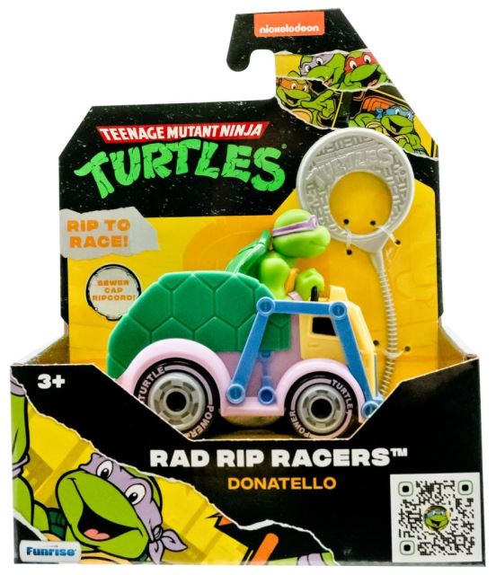 TMNT Korytnačky Ninja naťahovacie autíčko Donatello