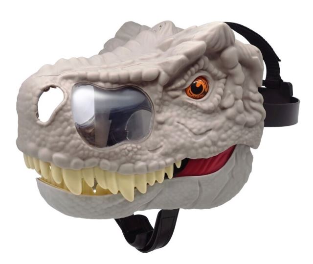 Wiky Maska na hlavu dinosaurus Indominus Rex s efektmi 28 cm