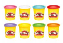 Hasbro Play-Doh modelína sada 8 tub dúhovej farby, G0691 (1)