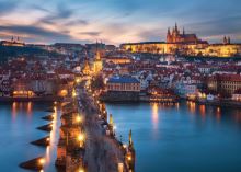 Ravensburger 00674 Puzzle Česká kolekce: Praha v noci 1000 dílků (1)