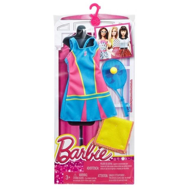 Barbie Profesní oblečení tenis, Mattel DNT95