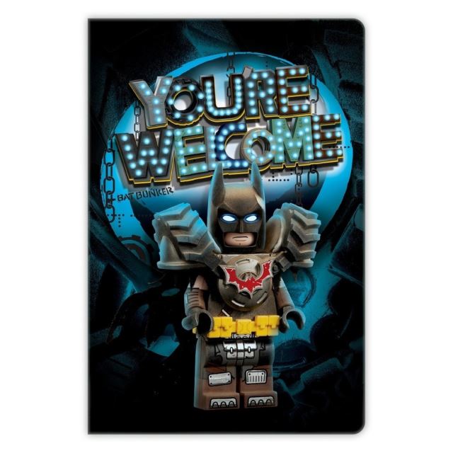 LEGO MOVIE 2 Batman, zápisník