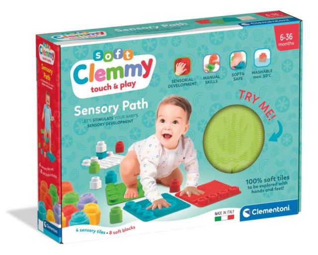 Clemmy baby Senzorické podložky s kostkami