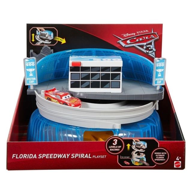 Cars 3 Florida Speedway garáž, Mattel FCV99
