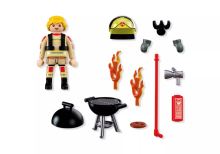 Playmobil 72149 Hasič pri grile (2)