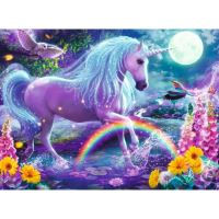 Ravensburger 12980 Puzzle Zářící jednorožec XXL 100 dílků (1)