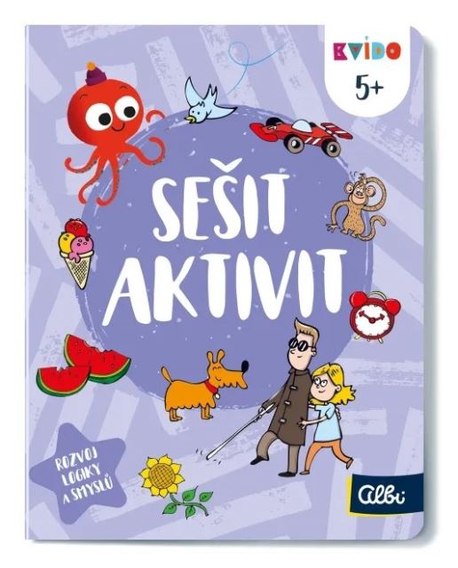 Albi Kvído Zošit plný aktivít: 5+