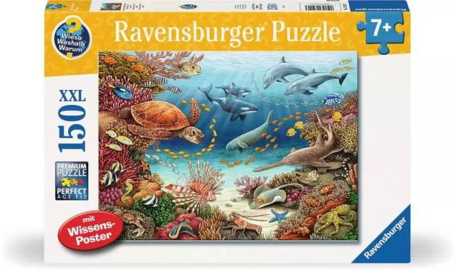 Ravensburger 13411 Puzzle Podmorský život 150 dielikov