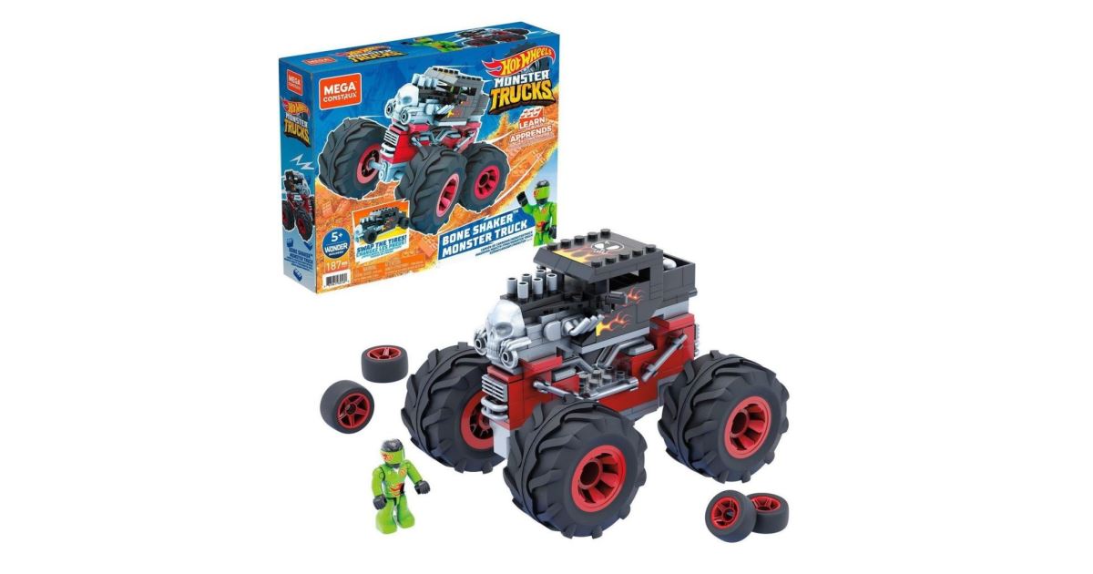 Mega Construx Hot Wheels Carro Deco Bone Shaker Mattel GVM29 - Mattel -  Brinquedos e Games FL Shop