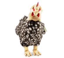 Eco-friendly plyšová sliepka kropenatá s vajcom 33 cm (1)