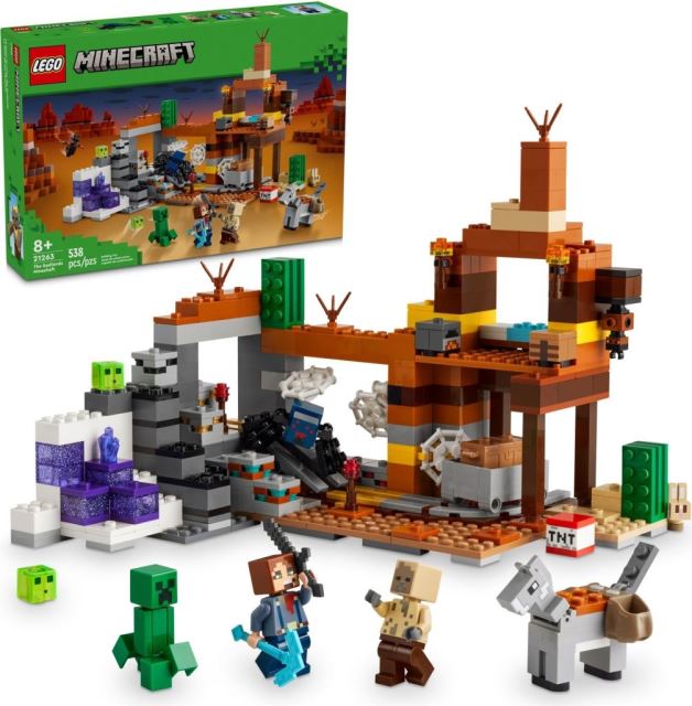 LEGO® Minecraft® 21263 Důlní šachta v pustině