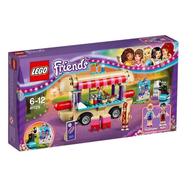 LEGO® FRIENDS 41129 Stánek s Hot dogy v zábavním parku