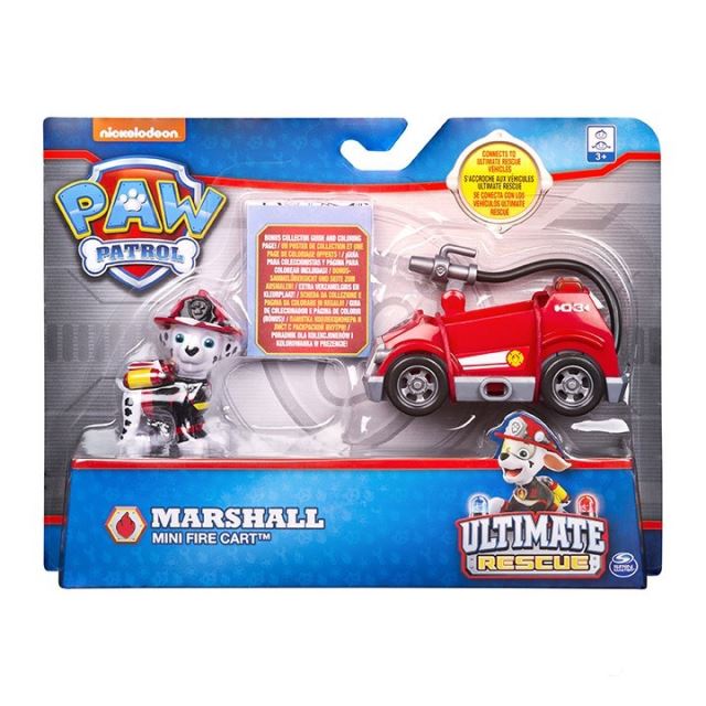 Tlapková patrola Marshall a mini požární vozidlo