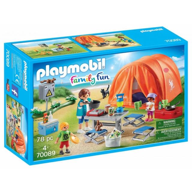 Playmobil 70089 Rodinný kemping