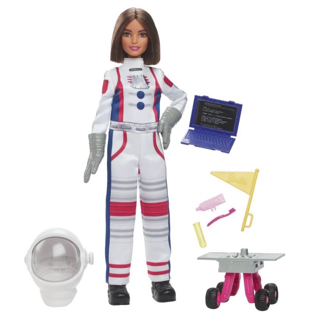 Mattel Barbie panenka v povolání Astronautka, HRG45