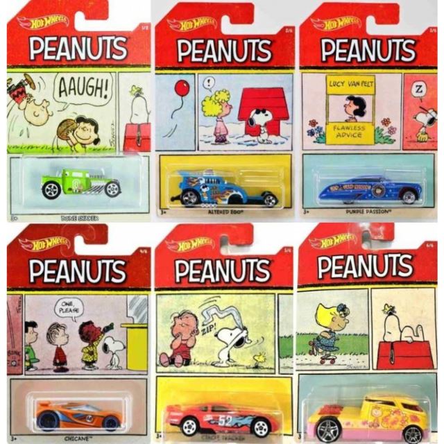 Hot Wheels Angličák Peanuts, Mattel DWF03