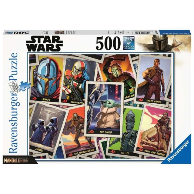 Ravensburger 16561 Puzzle Star Wars The Mandalorian - "Baby Yoda" 500 dílků