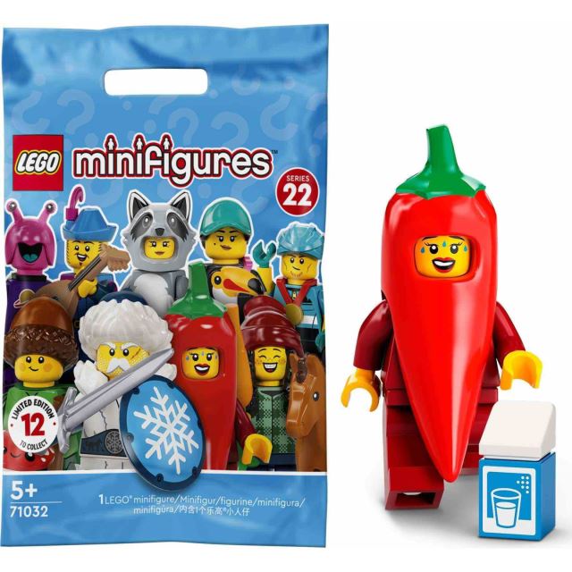 LEGO® 71032 Minifigúrka 22. série Kostým Chilli papričky