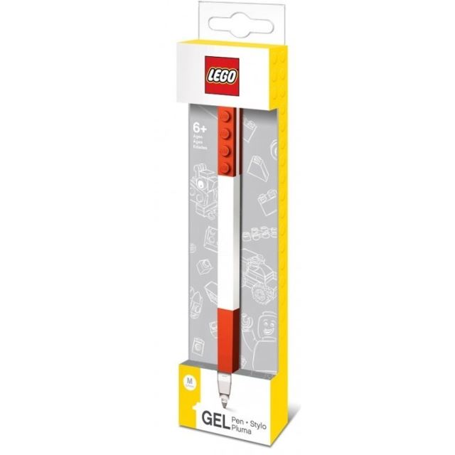 LEGO® Gelové pero, červené - 1 ks