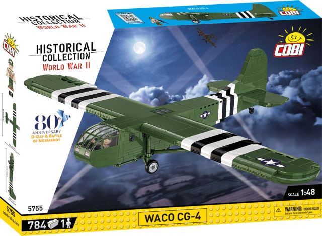 Cobi 5755 Americký bezmotorový kluzák WACO CG-4 D-DAY