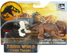 Mattel Jurský svet: Chaos Theory GUANLONG a LYSTROSAURUS, HTK55