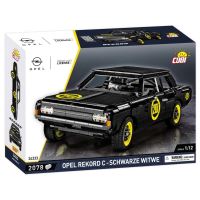 Cobi 24333 Opel Rekord C Schwarze Witwe, 1:12