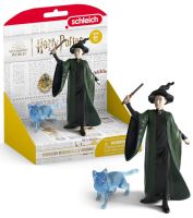 Schleich Harry Potter™ 42682 Profesorka McGonagallová a jej Patrón (1)