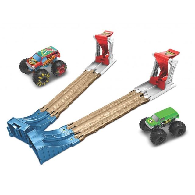 Hot Wheels® Monster Trucks Dvojitá destrukce, herní set, Mattel GYC80