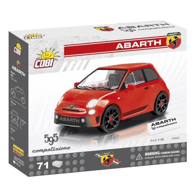 Cobi 24530 Youngtimer – Fiat Abarth 500, 1:35