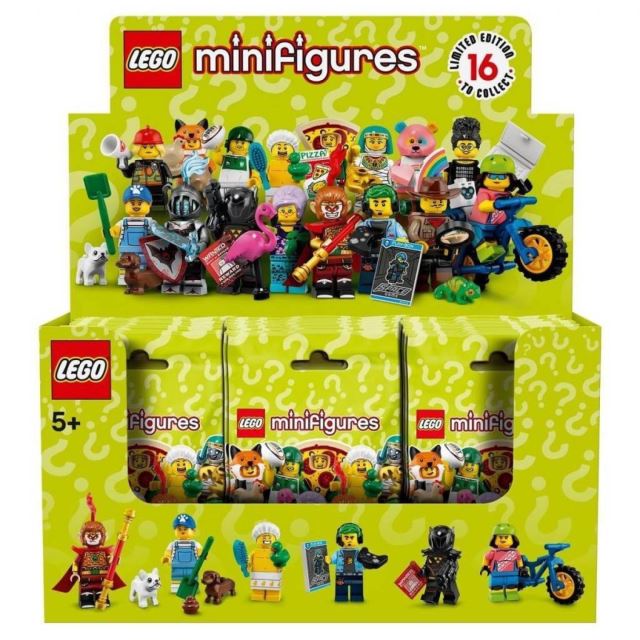 LEGO 71025 Originální box 60 minifigurek série 16