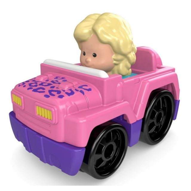 Little People mini autíčko Růžový kabriolet, Fisher Price DFP13