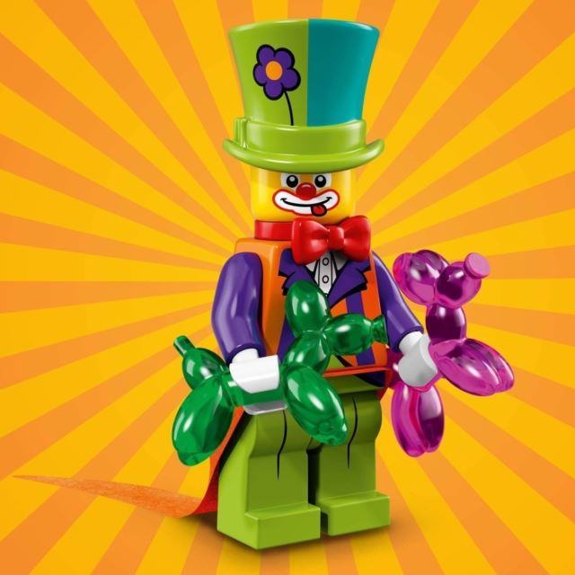 LEGO 71021 minifigurka Kostým Klaun