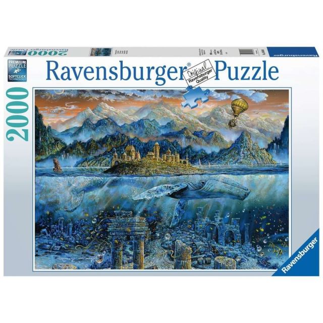 Ravensburger 16464 Puzzle Moudrá velryba 2000 dílků