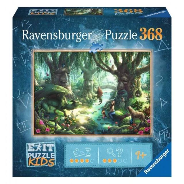Ravensburger 12955 Exit Kids Puzzle: V magickém lese 368 dílků