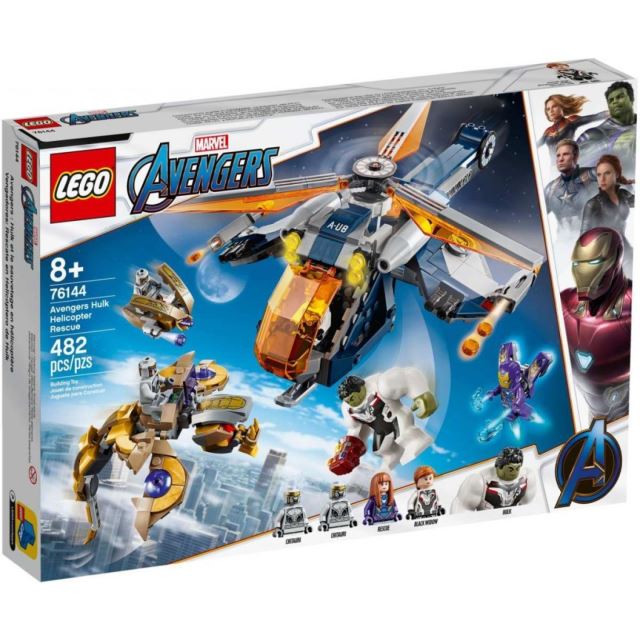 LEGO® Super Heroes 76144 Avengers: Hulk a výsadek vrtulníkem
