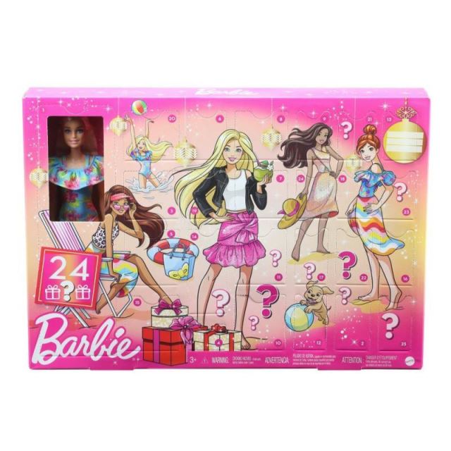 Mattel Barbie Adventní kalendář, GXD64